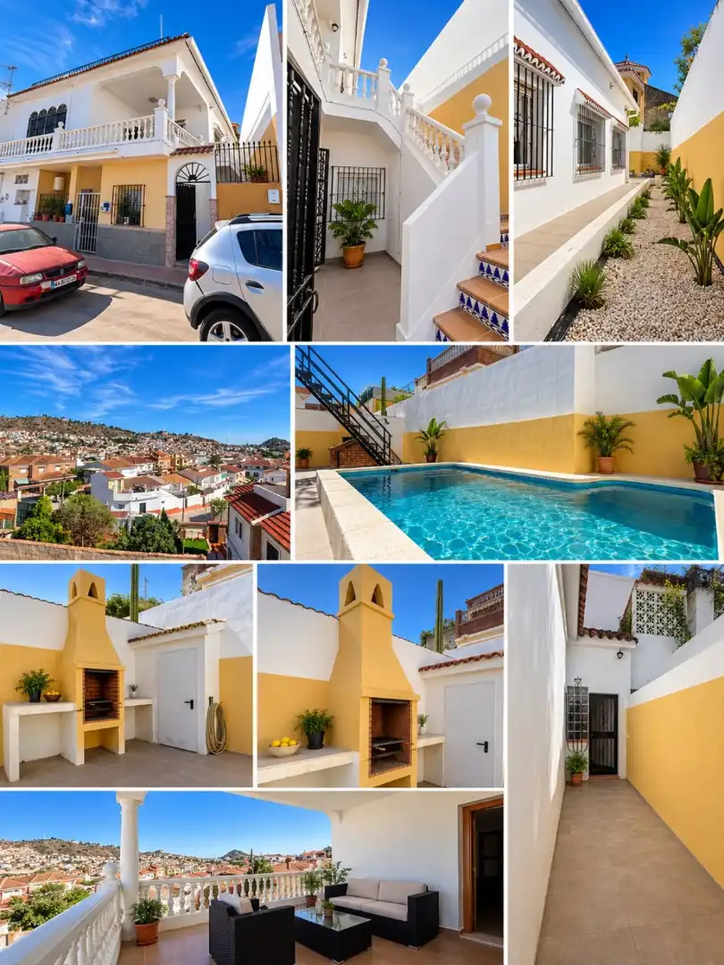 Villa mit Pool zur Miete in Puerto de la Torre - Atabal