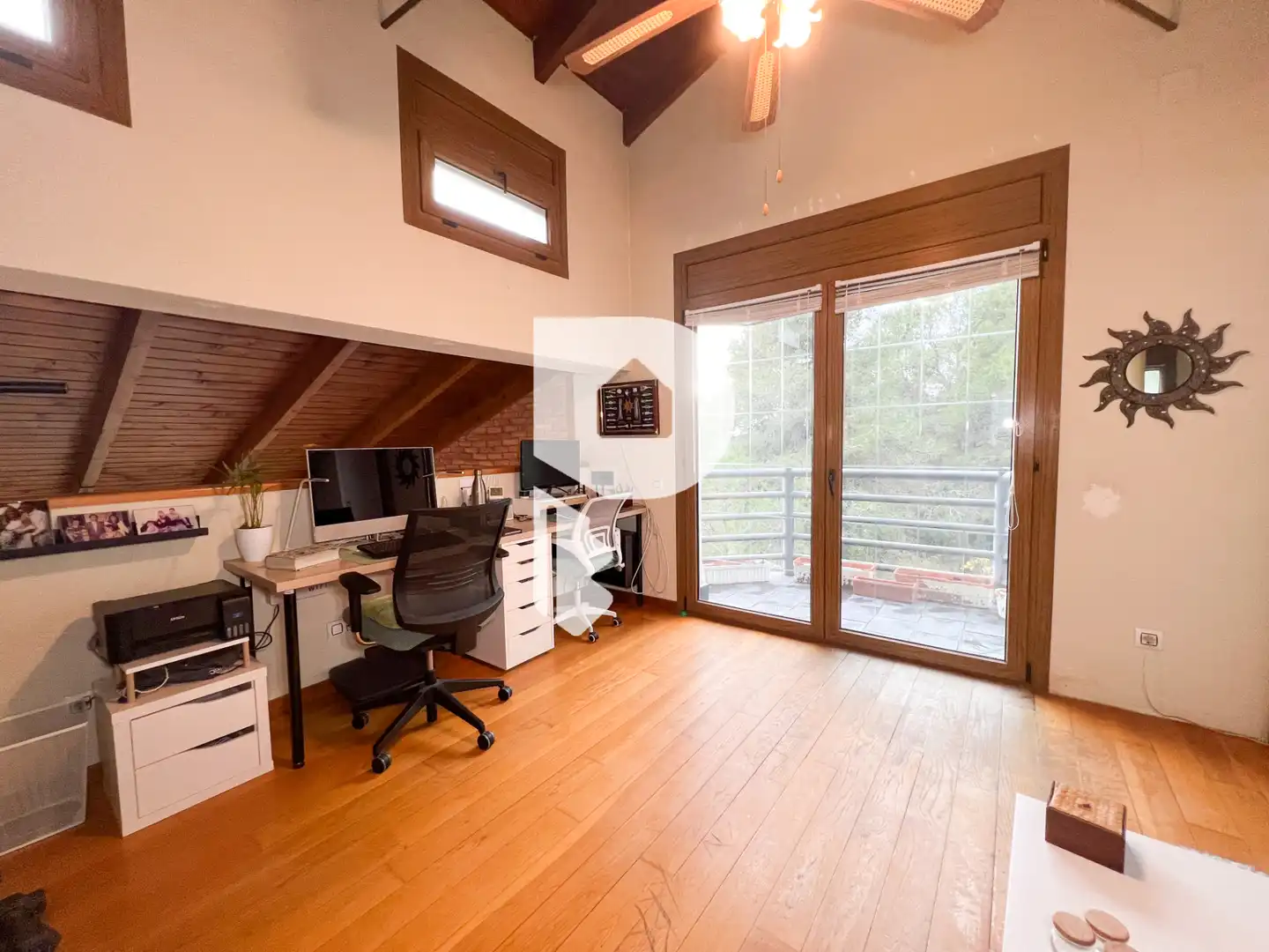 Sala de estar de Casa o chalet en venta en Vallirana con Aire acondicionado, Calefacción y Terraza