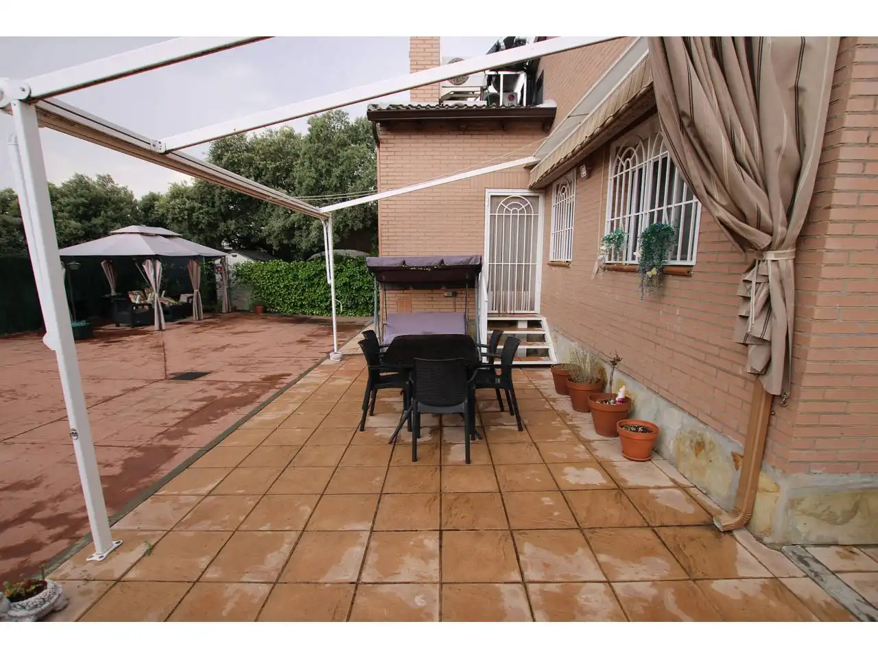 Terrassa de Casa o xalet en venda en Trijueque amb Calefacció, Jardí privat i Terrassa