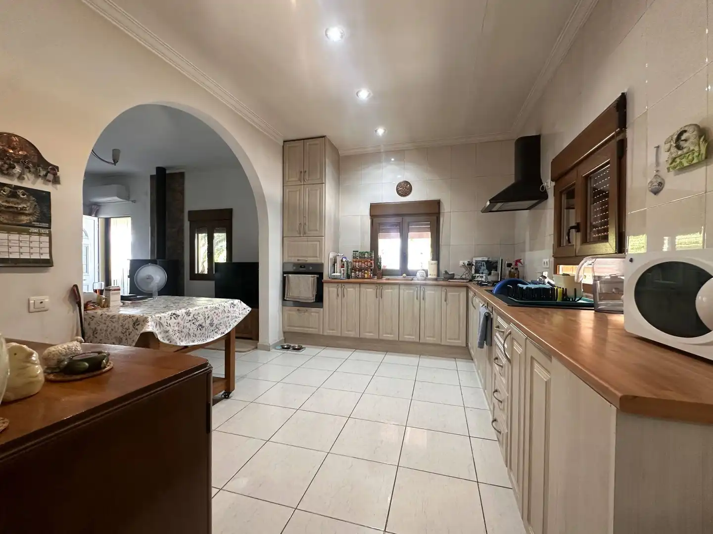 Kitchen of Houses for sale in Ontinyent  with Air Conditioner, Heating and Storage room