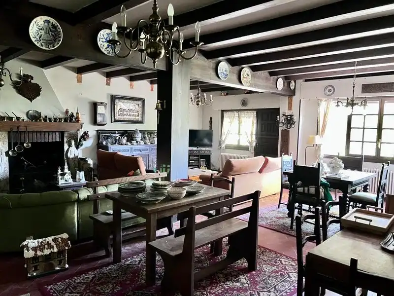 Comedor de Casa o chalet en venta en Berastegi con Calefacción, Jardín privado y Amueblado