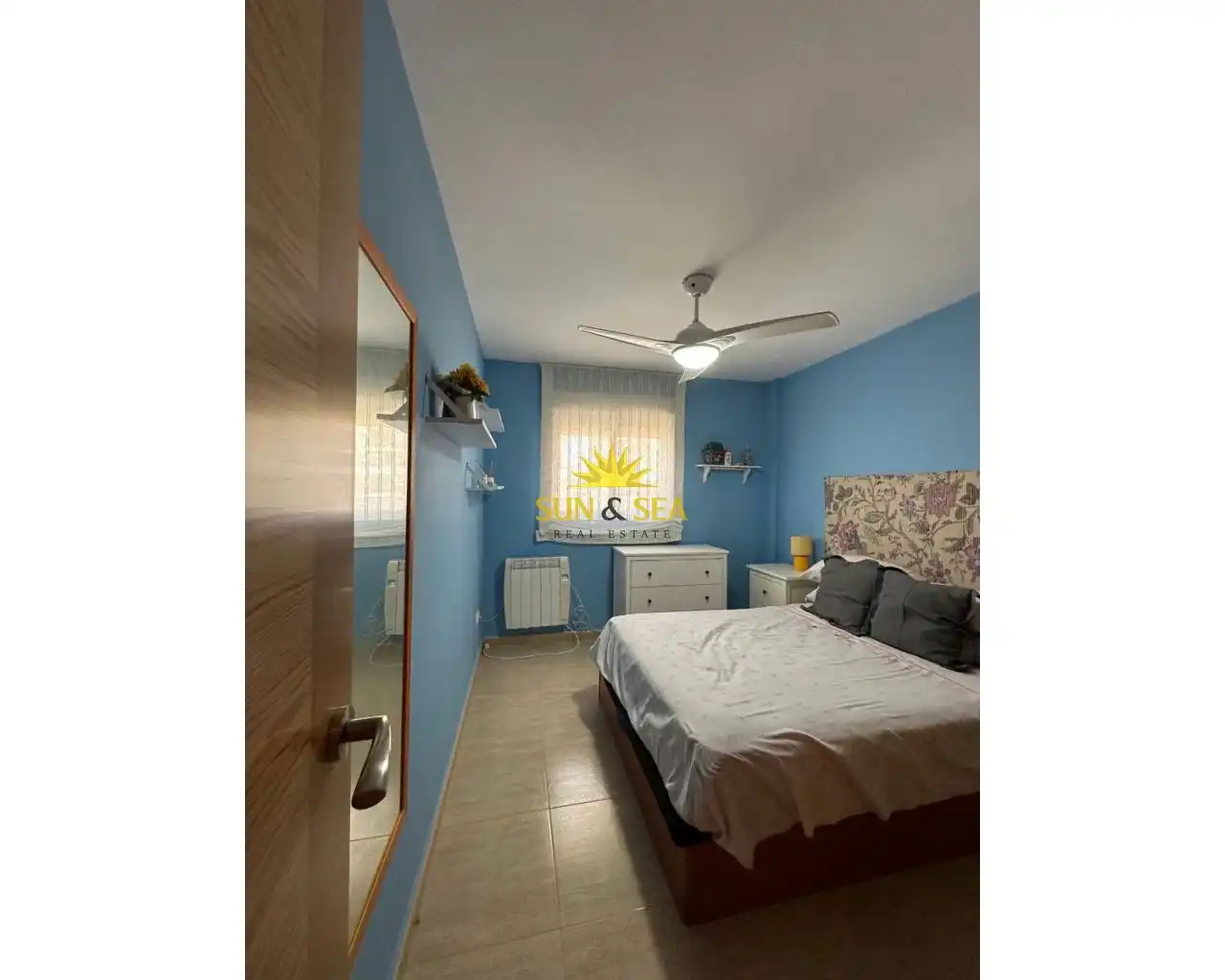 Habitación de Piso de alquiler en Calpe / Calp con Aire acondicionado, Calefacción y Jardín privado