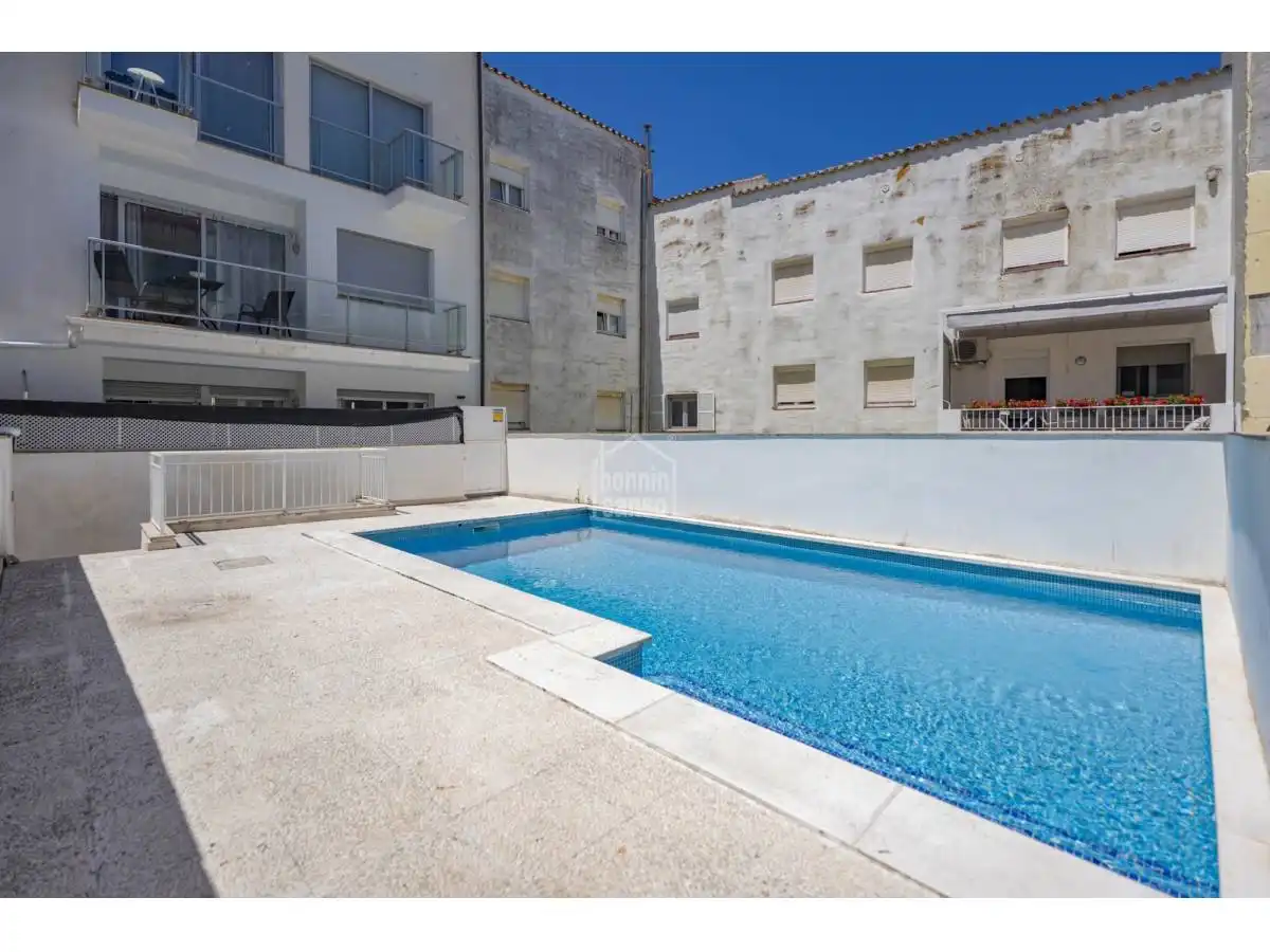 Swimming pool of Apartments for sale in Es Mercadal  with Heating, Terrace and Swimming Pool