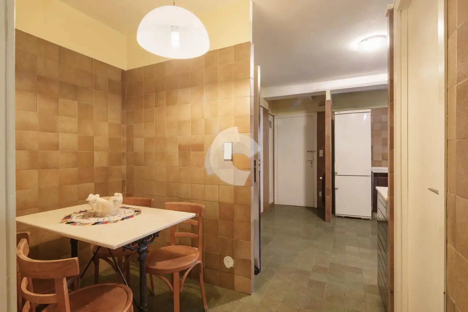 Kitchen of Flat for sale in A Coruña Capital   with Heating