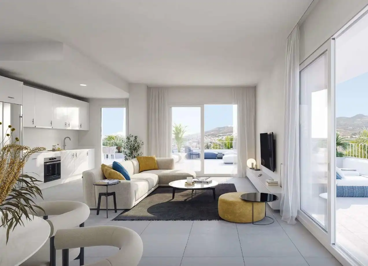 Living room of Ground floor for sale in Fuengirola  with Air Conditioner, Heating and Private garden