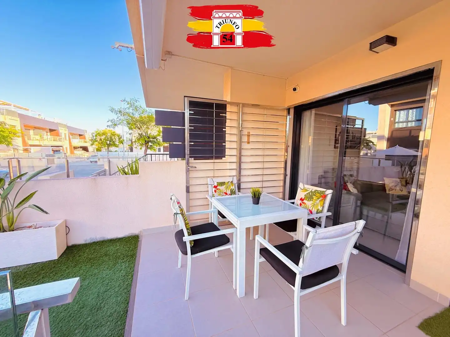 Terrassa de Casa o xalet en venda en Pilar de la Horadada amb Aire condicionat, Terrassa i Moblat