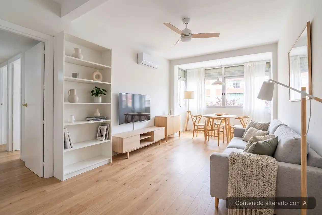 Sala de estar de Piso en venta en Parla con Calefacción y Alarma