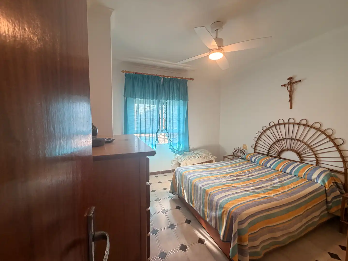 Bedroom of Flat for rent in Águilas  with Furnished, Oven and Washing machine