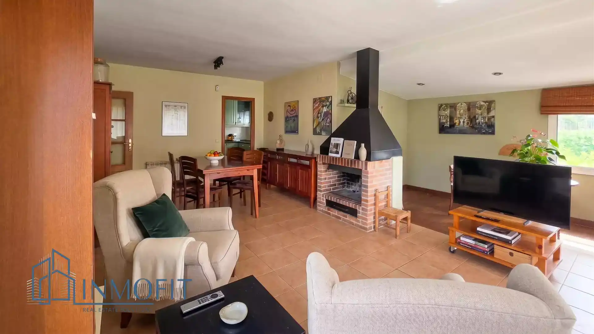 Sala de estar de Casa o chalet en venta en Lloret de Mar con Calefacción y Terraza