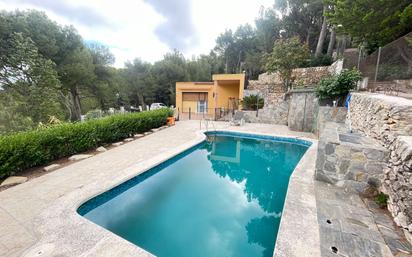 Swimming pool of House or chalet for sale in Tortosa  with Air Conditioner, Terrace and Swimming Pool