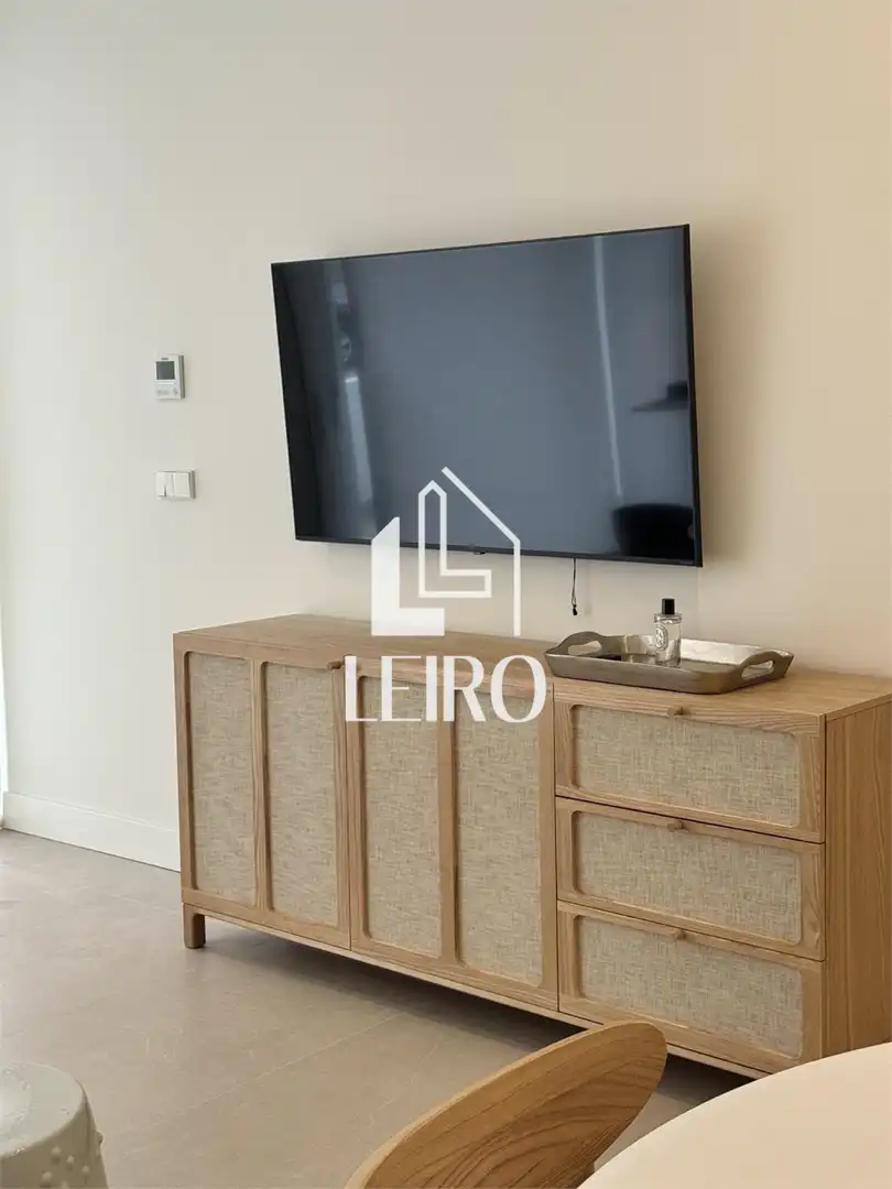 Sala d'estar de Apartament en venda en Vilagarcía de Arousa amb Calefacció, Terrassa i Moblat