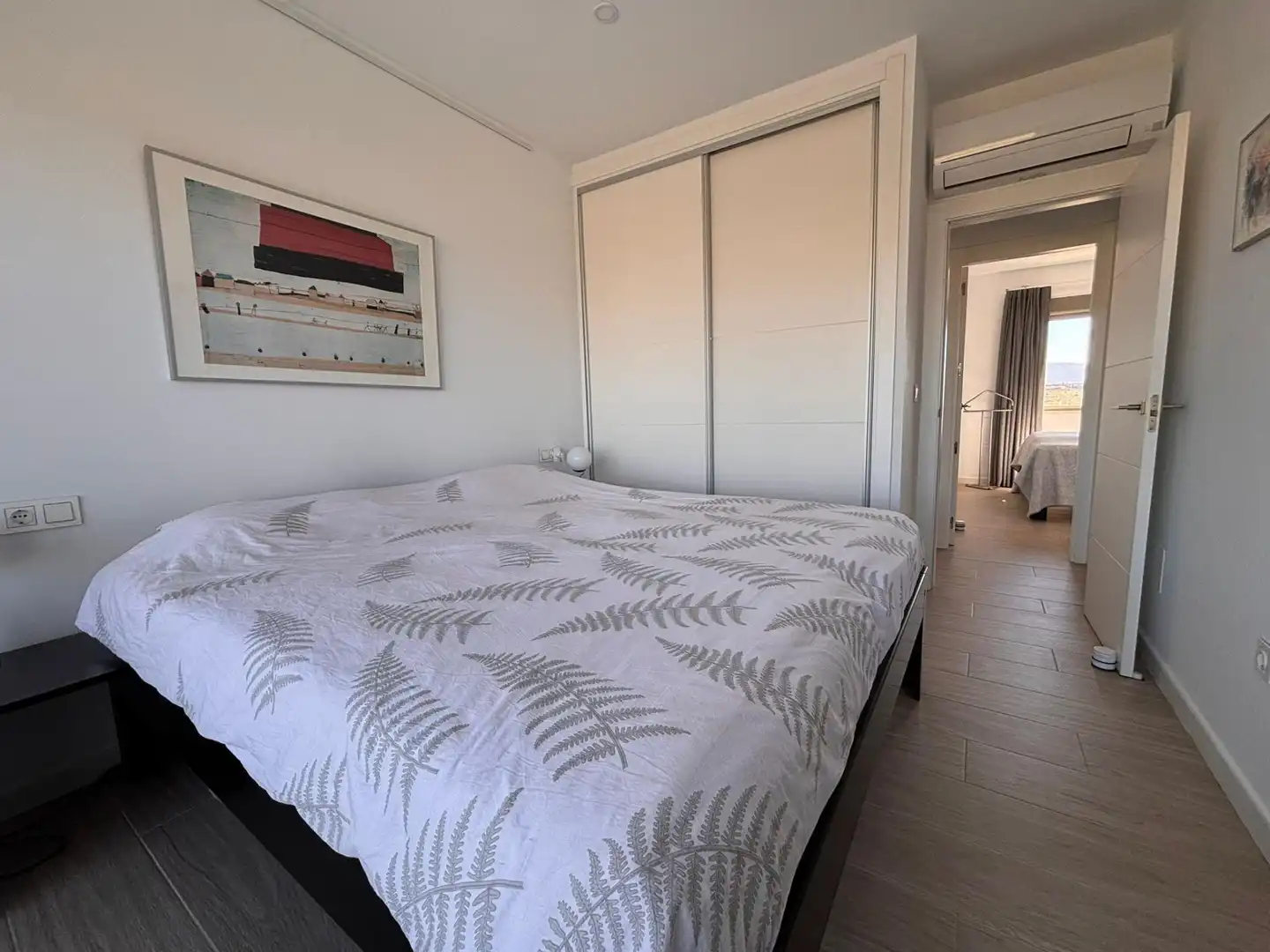 Dormitori de Casa adosada en venda en Mazarrón amb Aire condicionat, Parquet i Terrassa