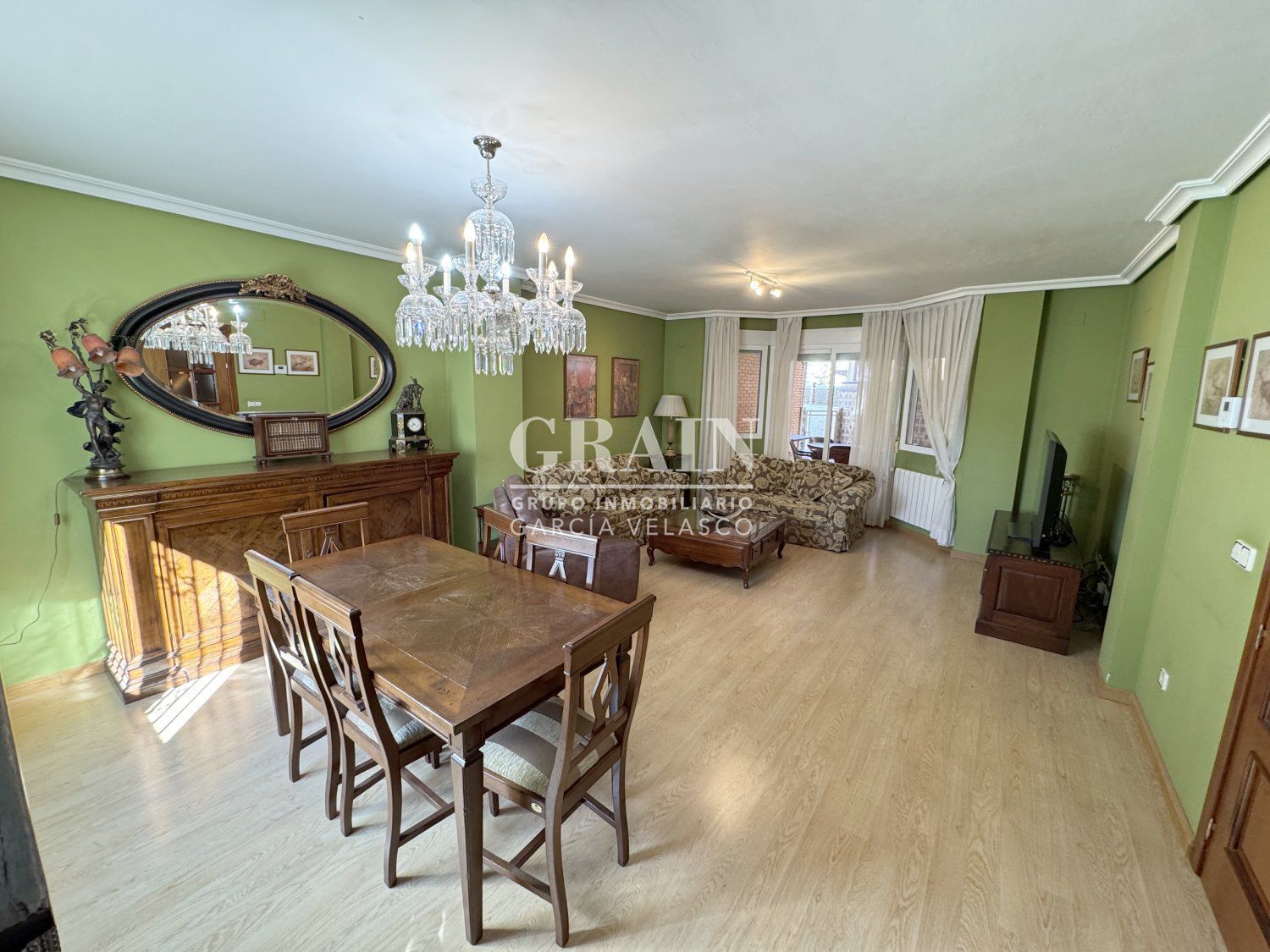 Sala d'estar de Casa adosada en venda en  Albacete Capital amb Aire condicionat, Calefacció i Terrassa