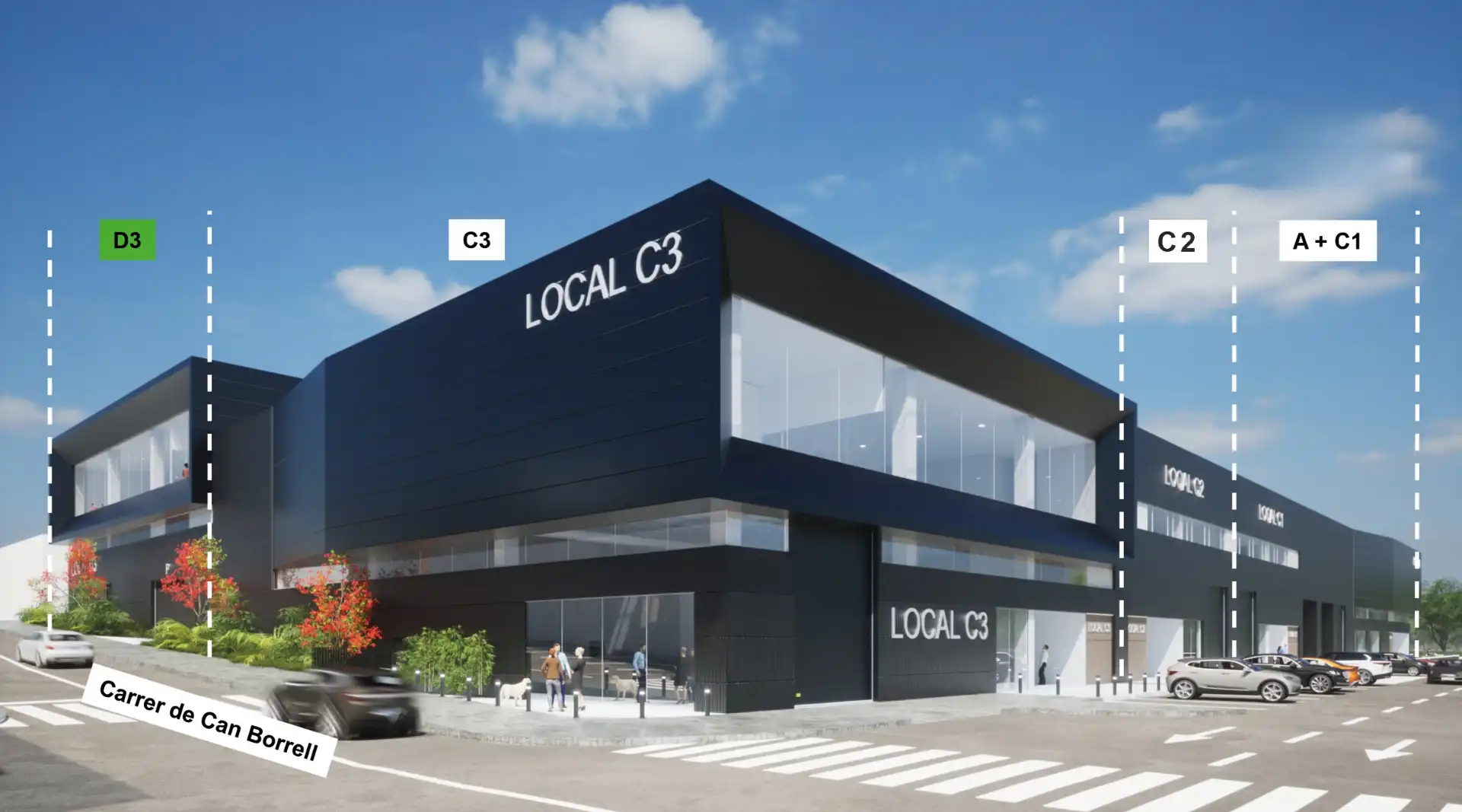 Industrial buildings for rent in Campoamor