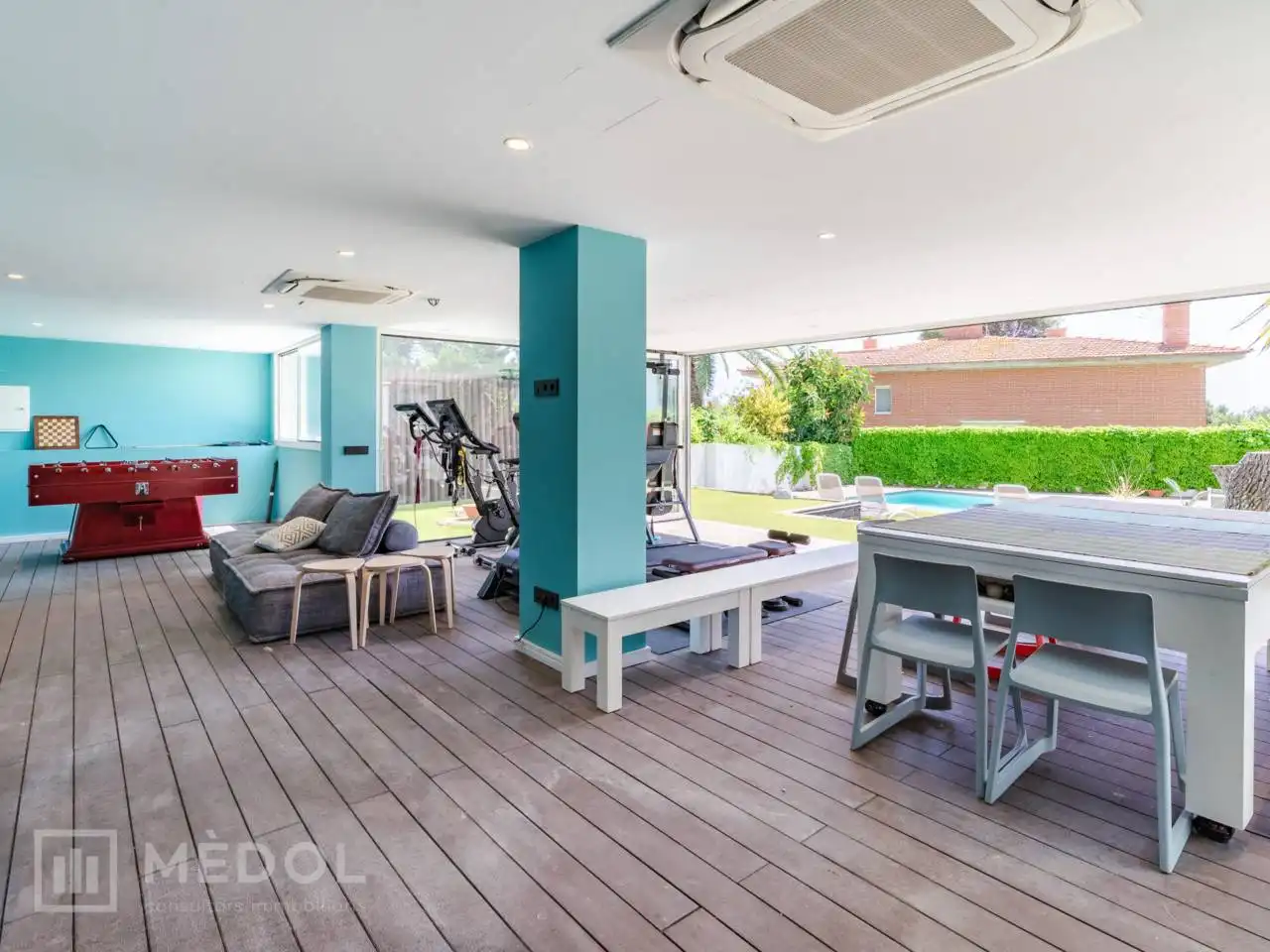 Terraza de Casa adosada en venta en Tarragona con Aire acondicionado, Calefacción y Jardín privado