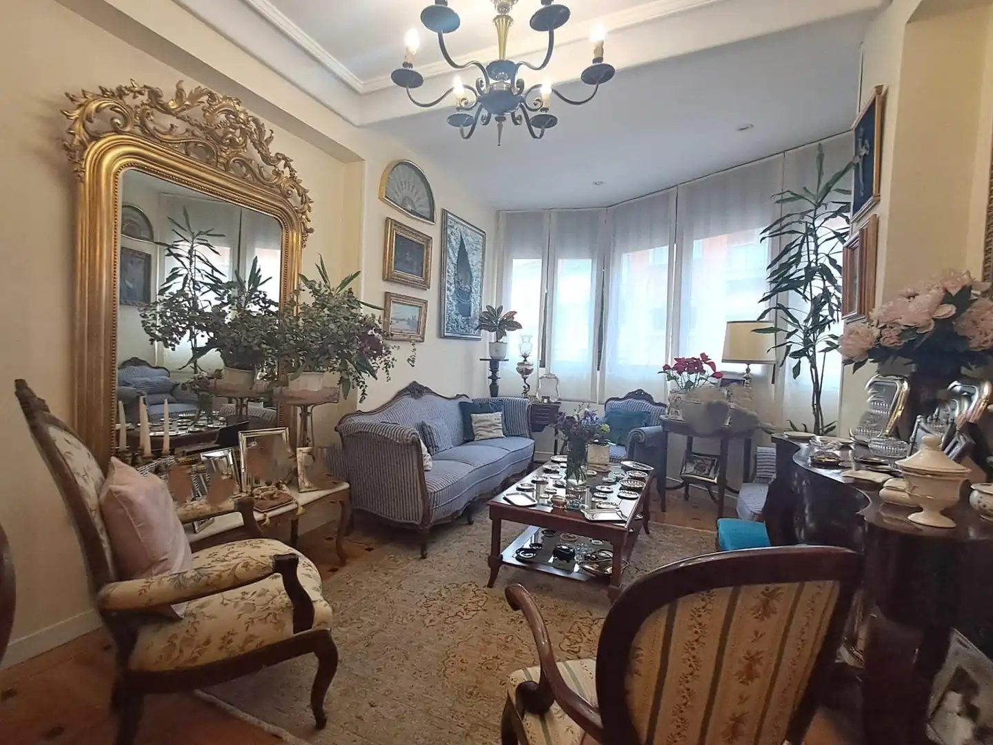 Sala de estar de Piso en venta en Madrid con Aire acondicionado, Terraza y Trastero