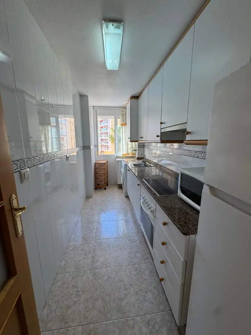 Kitchen of Apartments for sale in La Manga del Mar Menor  with Terrace, Furnished and Oven