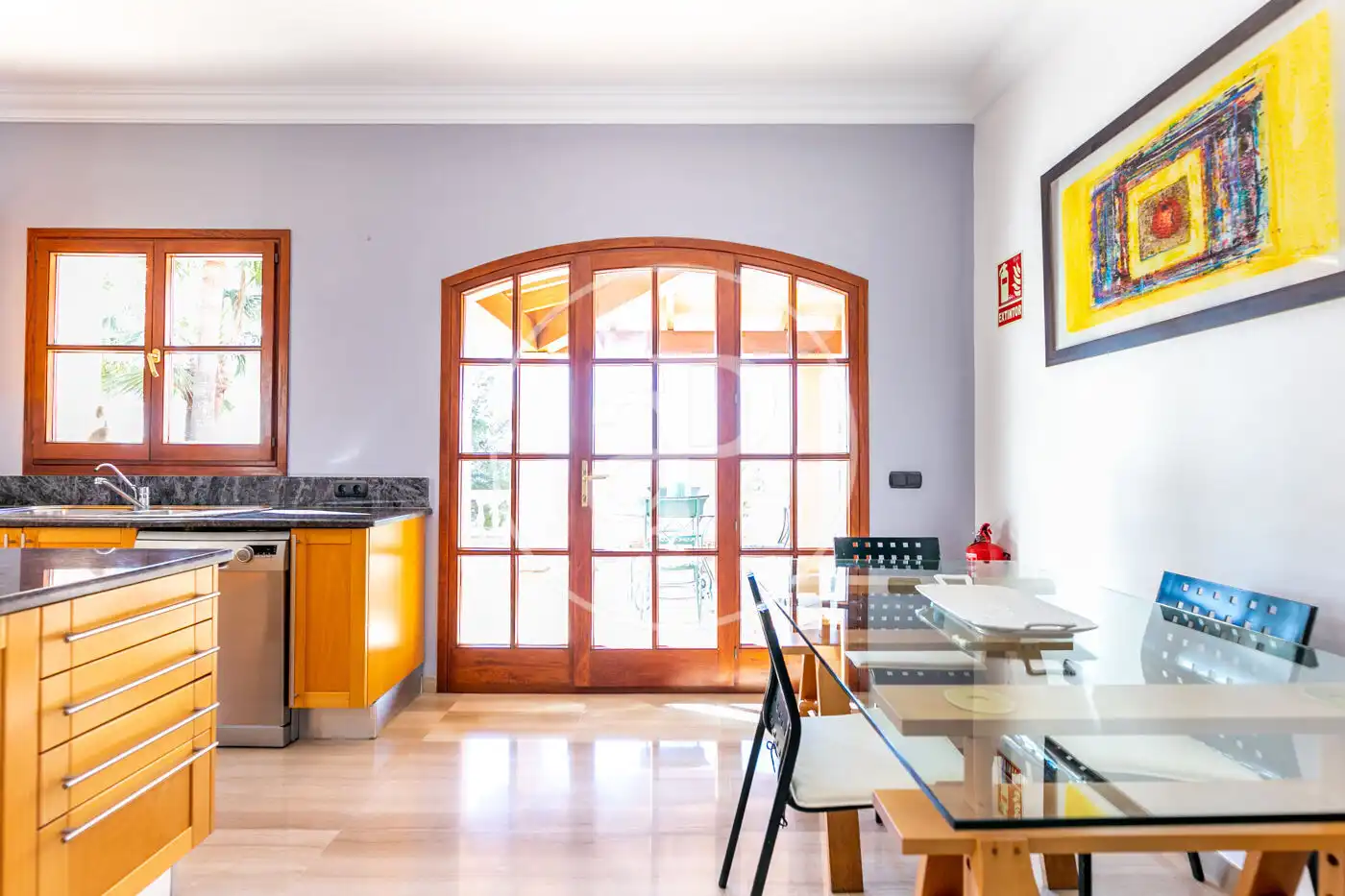 Kitchen of Houses for rent in Bunyola  with Air Conditioner, Heating and Private garden