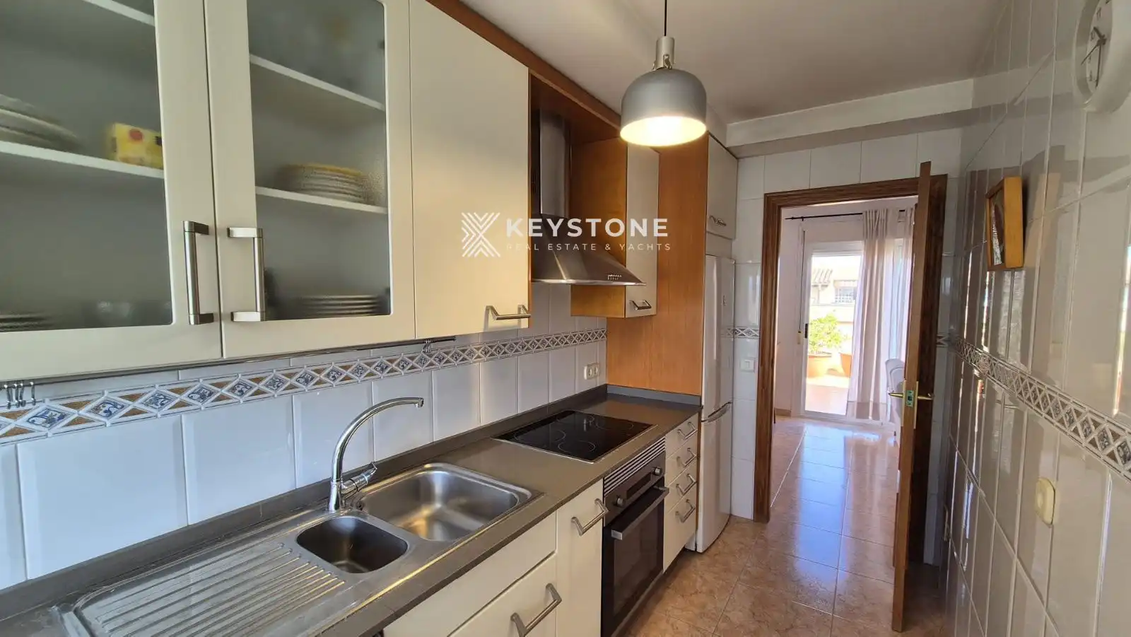 Cocina de Ático de alquiler en  Palma de Mallorca con Aire acondicionado, Terraza y Amueblado