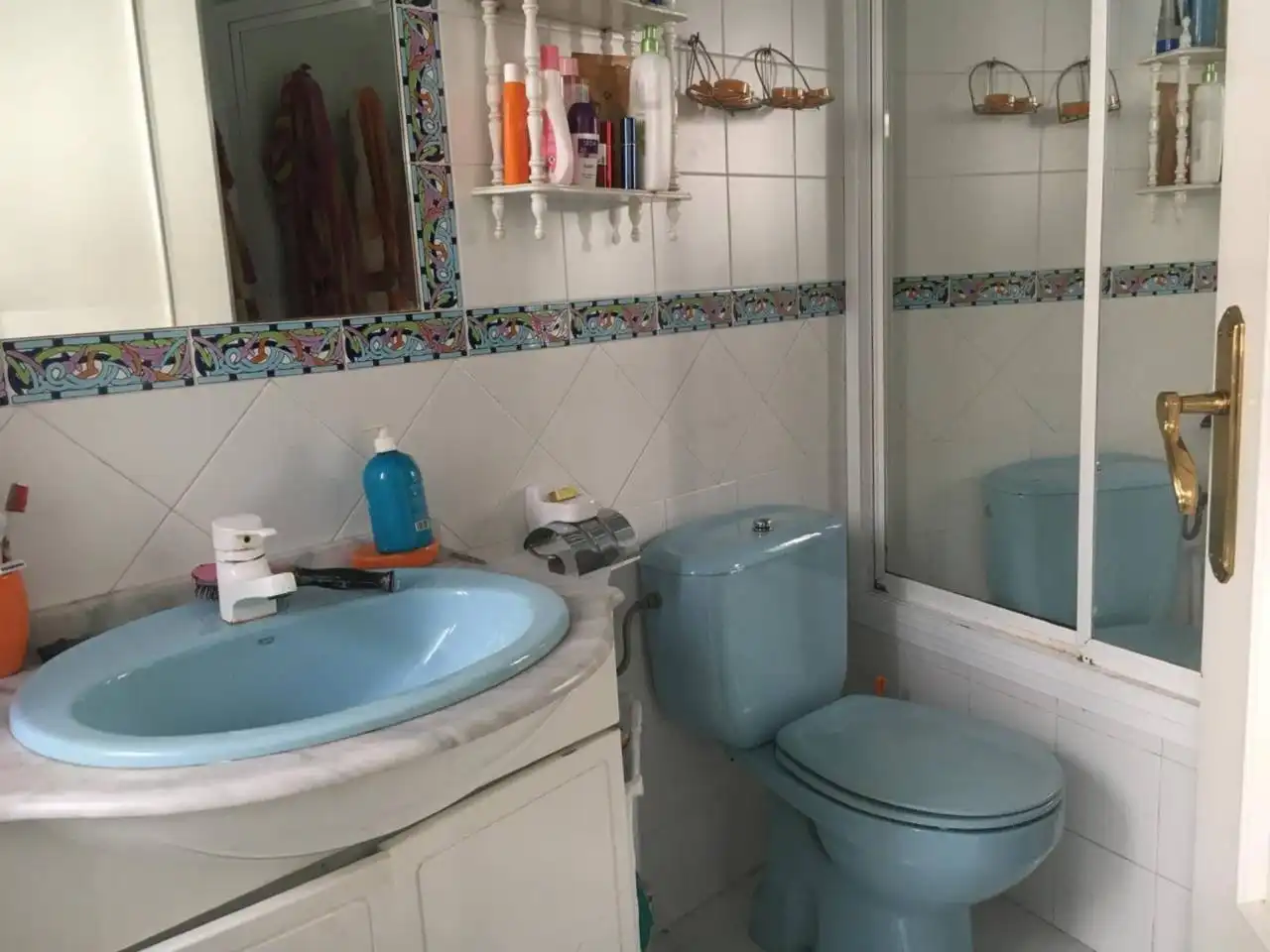 Badezimmer von Wohnung zum Verkauf in Villanueva de la Serena mit Klimaanlage, Heizung und Parkett