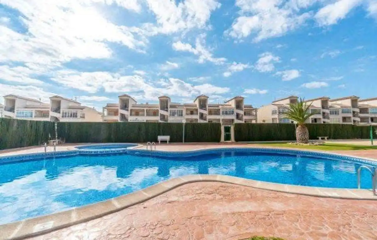 Swimming pool of Apartments for sale in Orihuela  with Air Conditioner, Heating and Community pool
