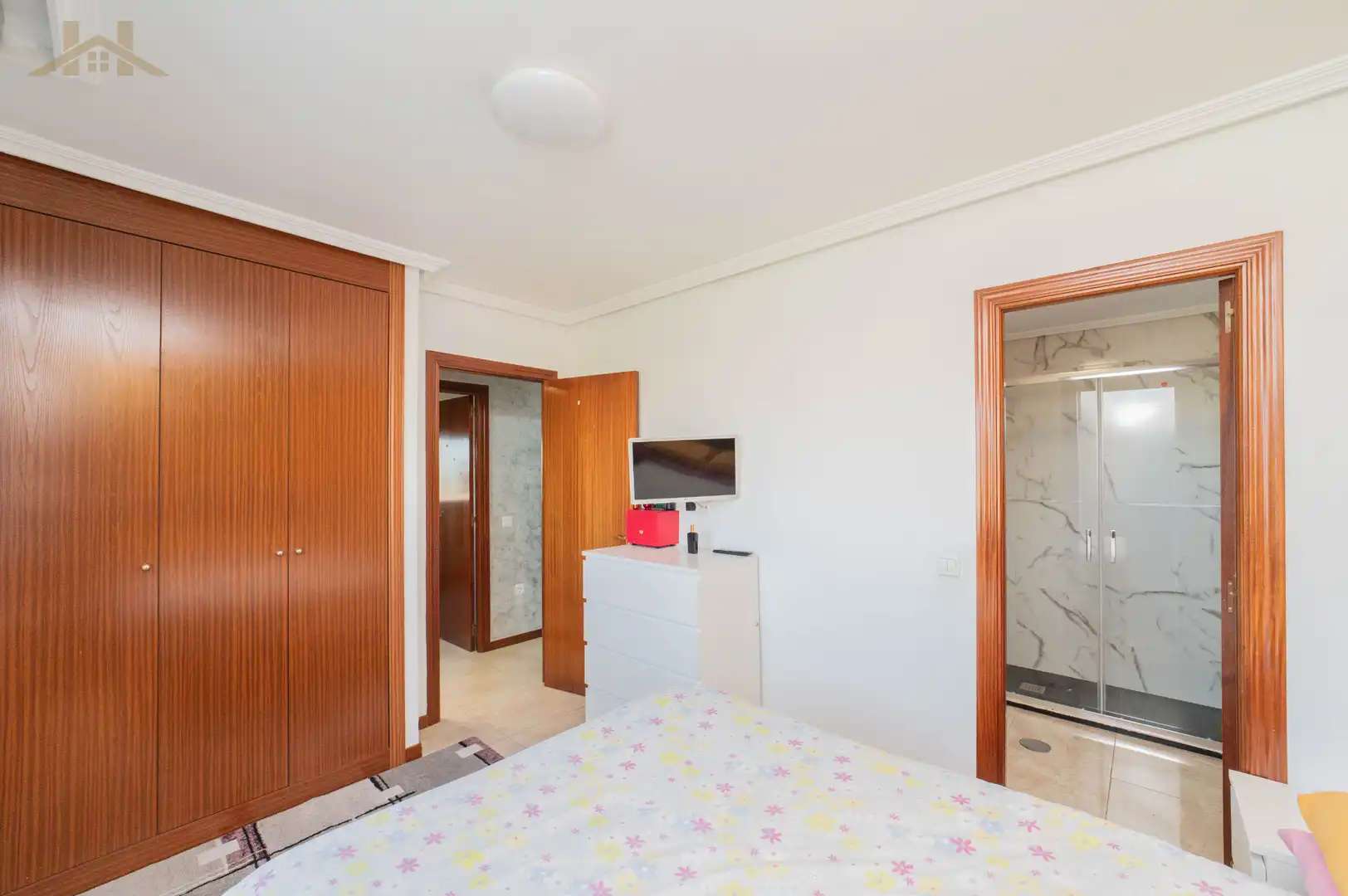 Bedroom of Flat for sale in Móstoles  with Air Conditioner, Heating and Terrace