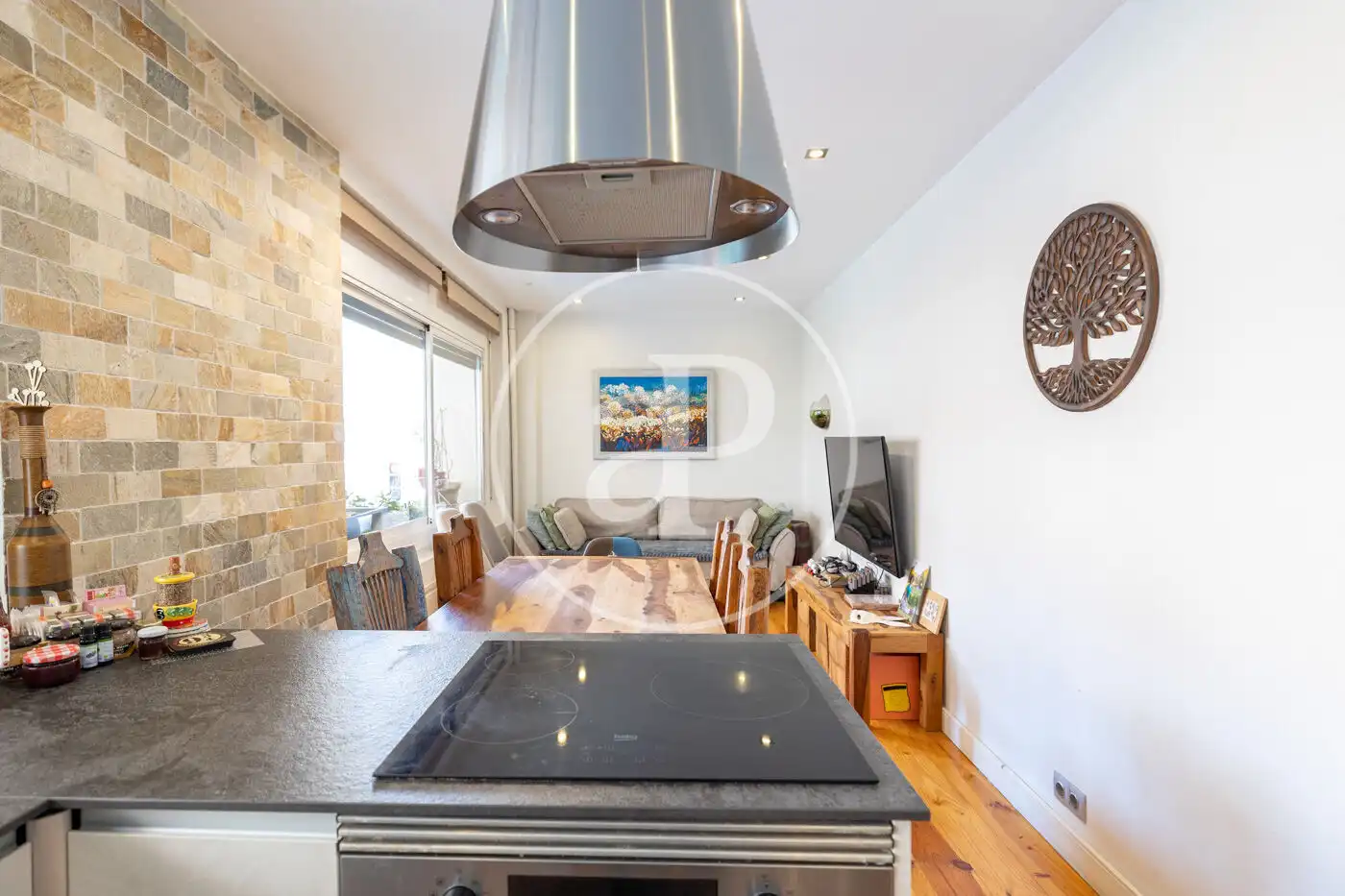 Exterior view of Flat for sale in Barcelona  with Air Conditioner and Heating