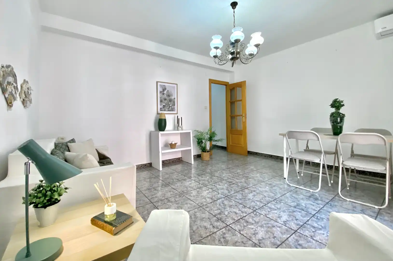 Living room of Flat for sale in Massamagrell  with Air Conditioner and Balcony
