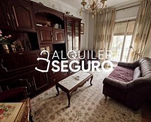 Living room of Flat to rent in  Madrid Capital  with Heating and Furnished