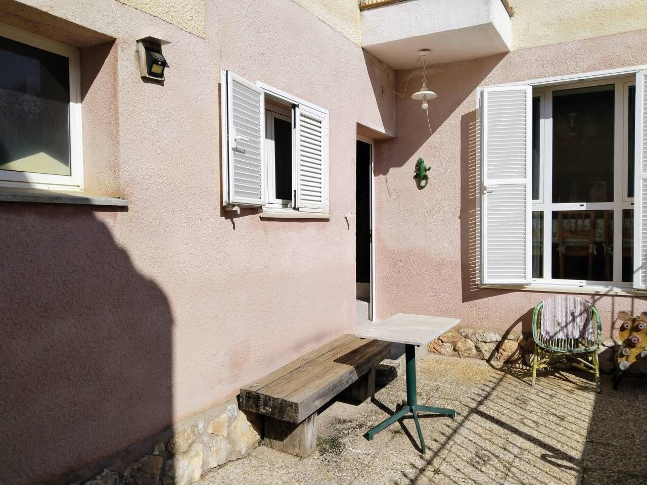 Garden of Single-family semi-detached for sale in Covarrubias  with Heating, Private garden and Parquet flooring