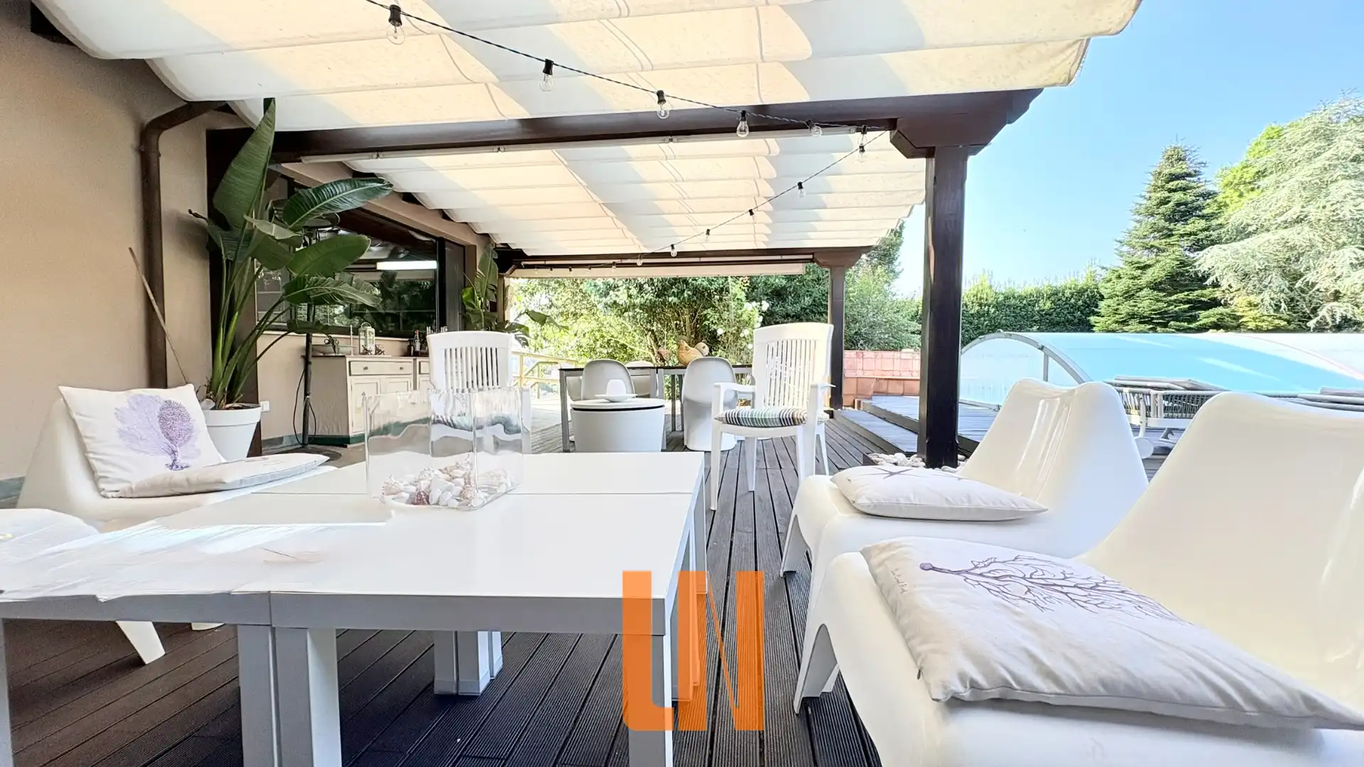Terrassa de Casa o xalet en venda en Sada (A Coruña) amb Aire condicionat, Calefacció i Jardí privat
