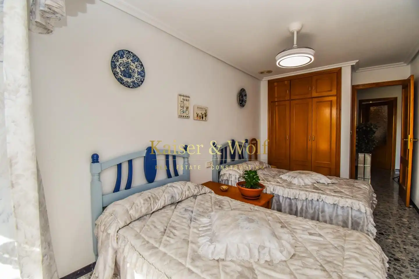 Bedroom of Flat for sale in Santa Pola  with Air Conditioner and Terrace