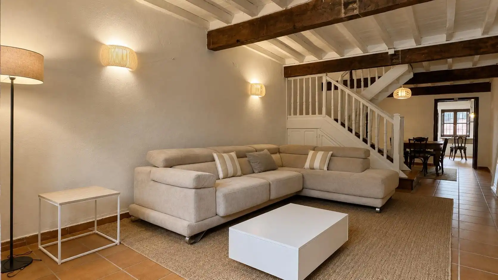 Sala d'estar de Casa o xalet en venda en Valdáliga amb Jardí privat i Balcó