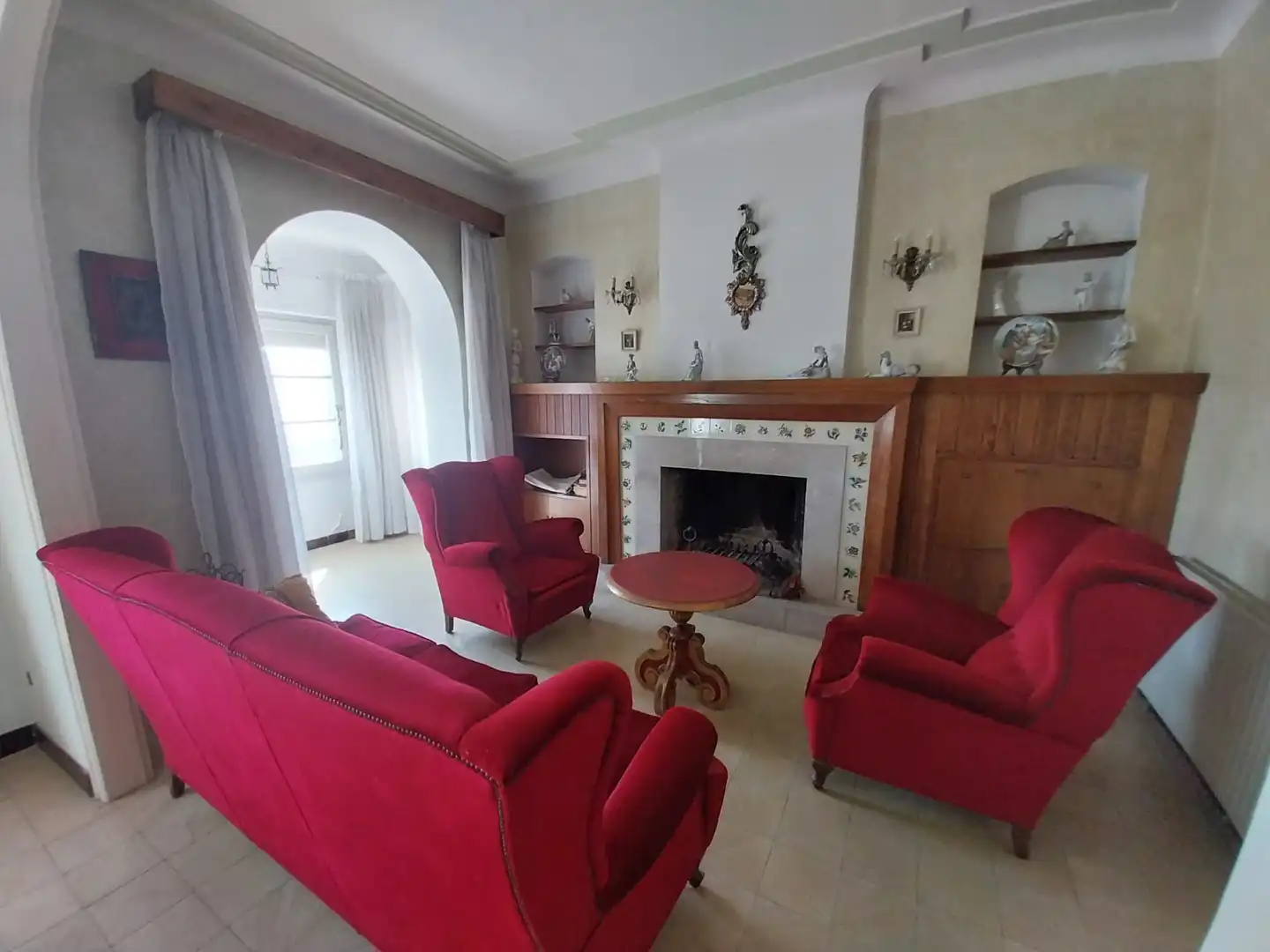 Sala de estar de Casa adosada en venta en Bellcaire d'Empordà con Trastero y Amueblado