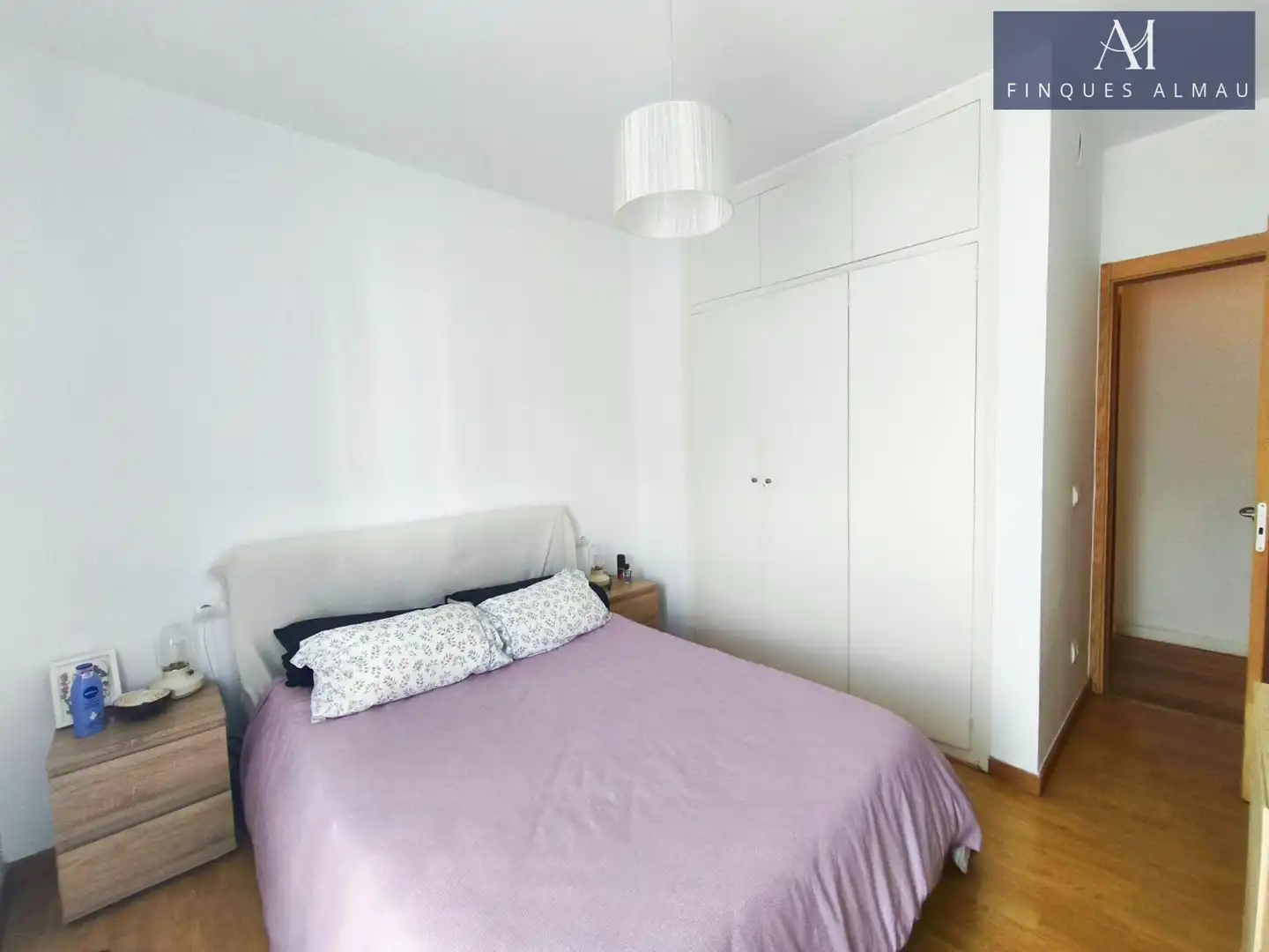 Schlafzimmer von Wohnung zum Verkauf in Sitges mit Klimaanlage, Parkett und Terrasse
