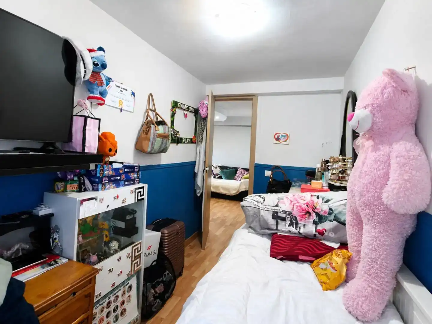 Bedroom of Flat for sale in Villa de Vallecas