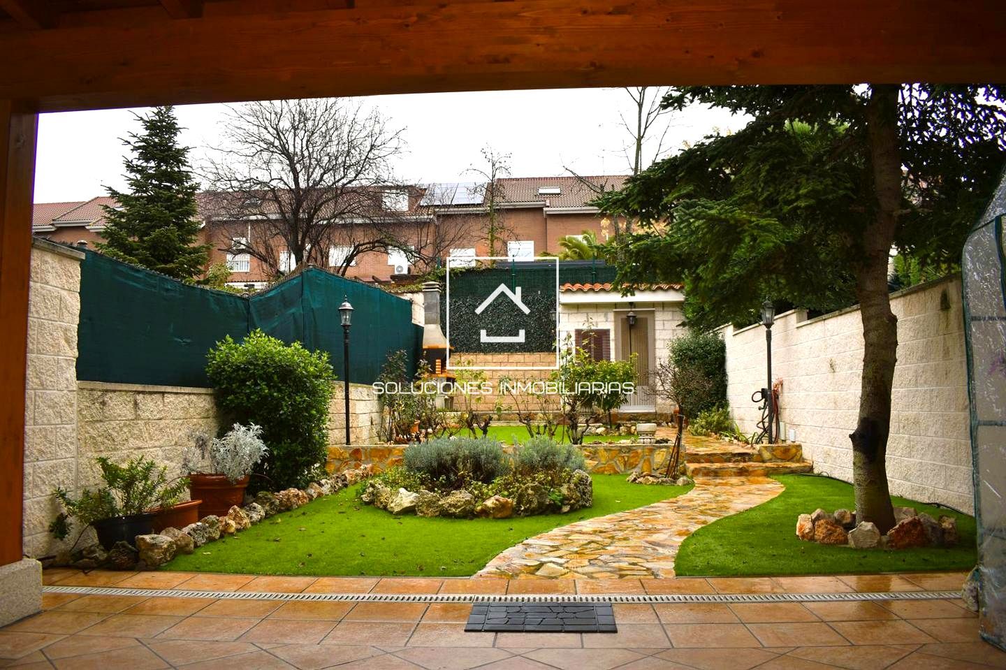 Jardín de Casa o chalet en venta en Rivas-Vaciamadrid con Aire acondicionado y Jardín privado