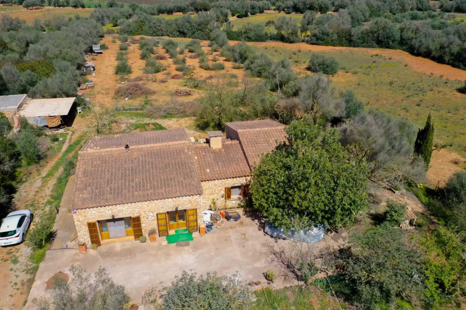 Exterior view of Country homes for sale in Manacor  with Air Conditioner, Terrace and Storage room