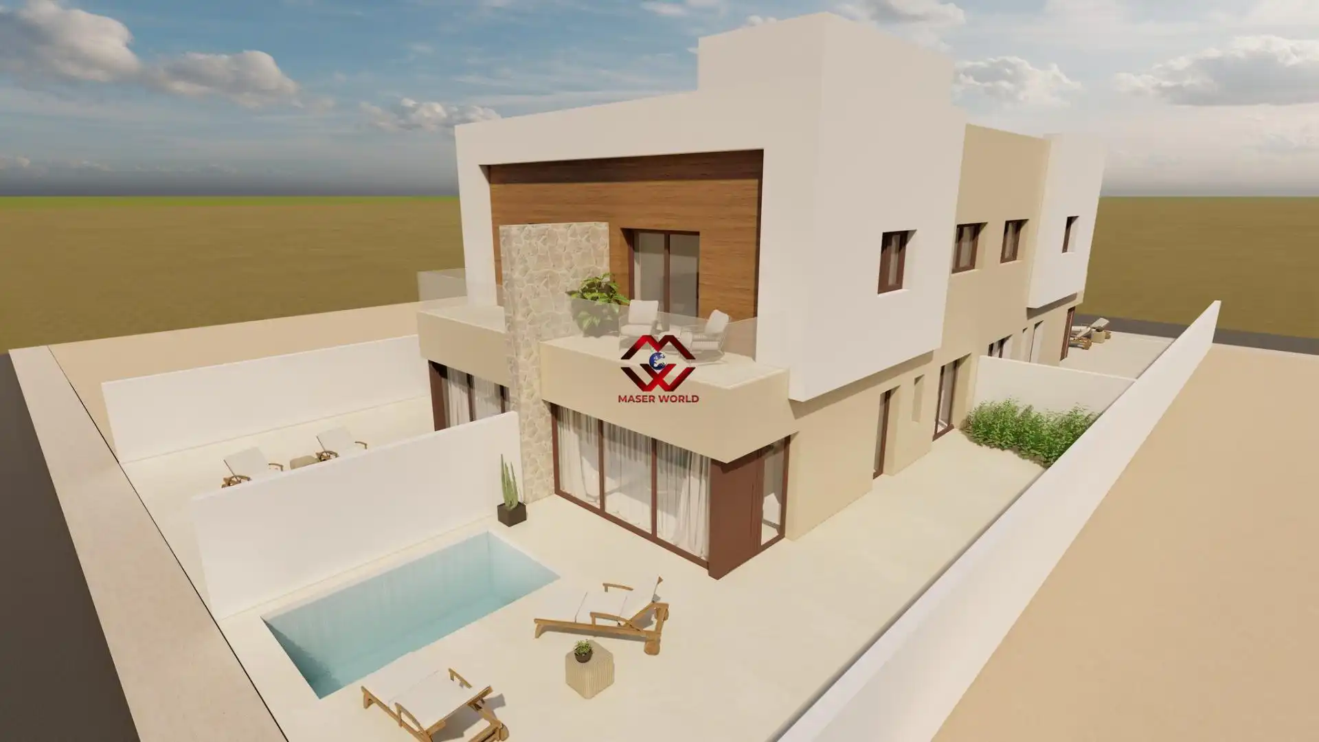 Dúplex con piscina en venta en Santiago de la Ribera, imagen 6