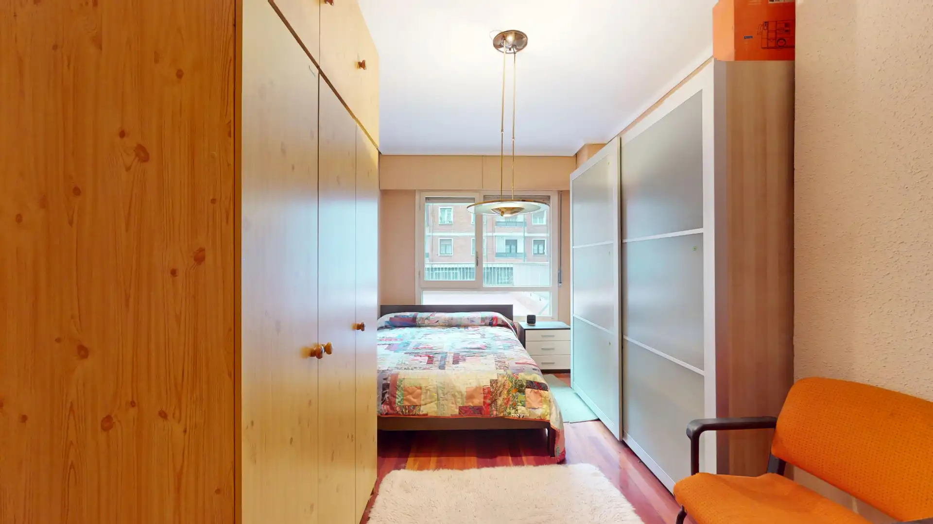 Bedroom of Flat for sale in Bilbao   with Terrace and Furnished