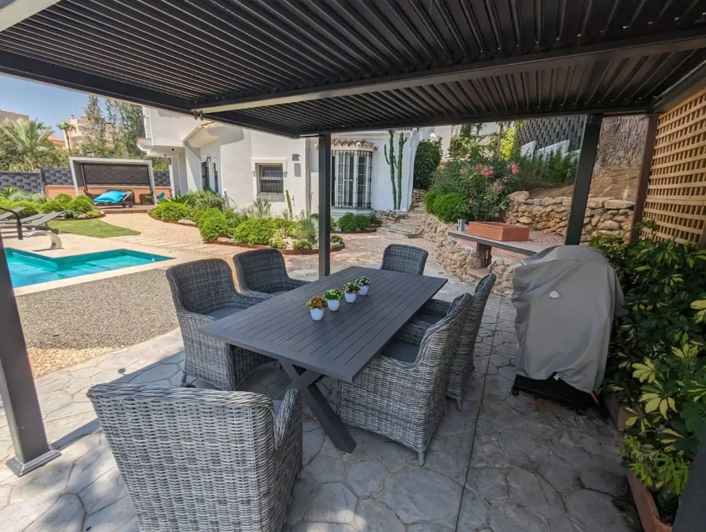 Terrassa de Casa o xalet de lloguer en Marbella amb Terrassa
