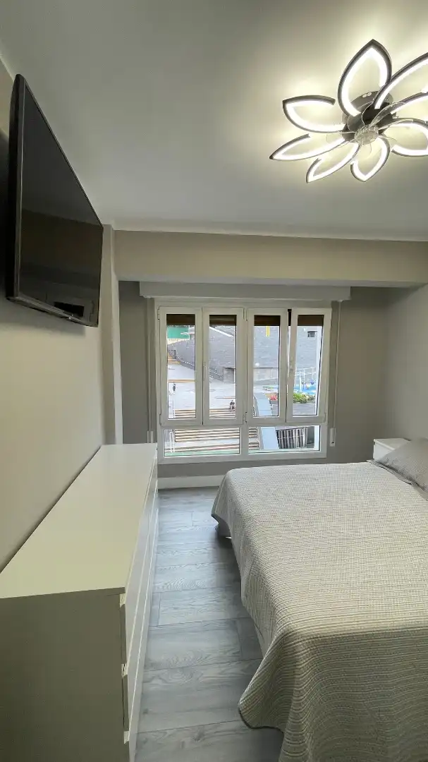 Bedroom of Flat for sale in Portugalete  with Heating, Storage room and Furnished