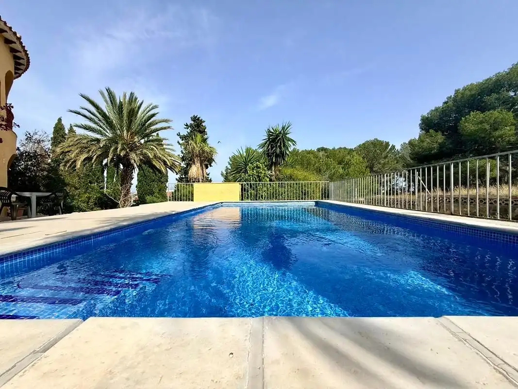 Piscina de Casa o chalet en venta en Calpe / Calp con Aire acondicionado, Jardín privado y Terraza