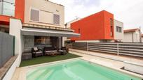 Swimming pool of Single-family semi-detached for sale in Banyoles  with Air Conditioner, Terrace and Swimming Pool