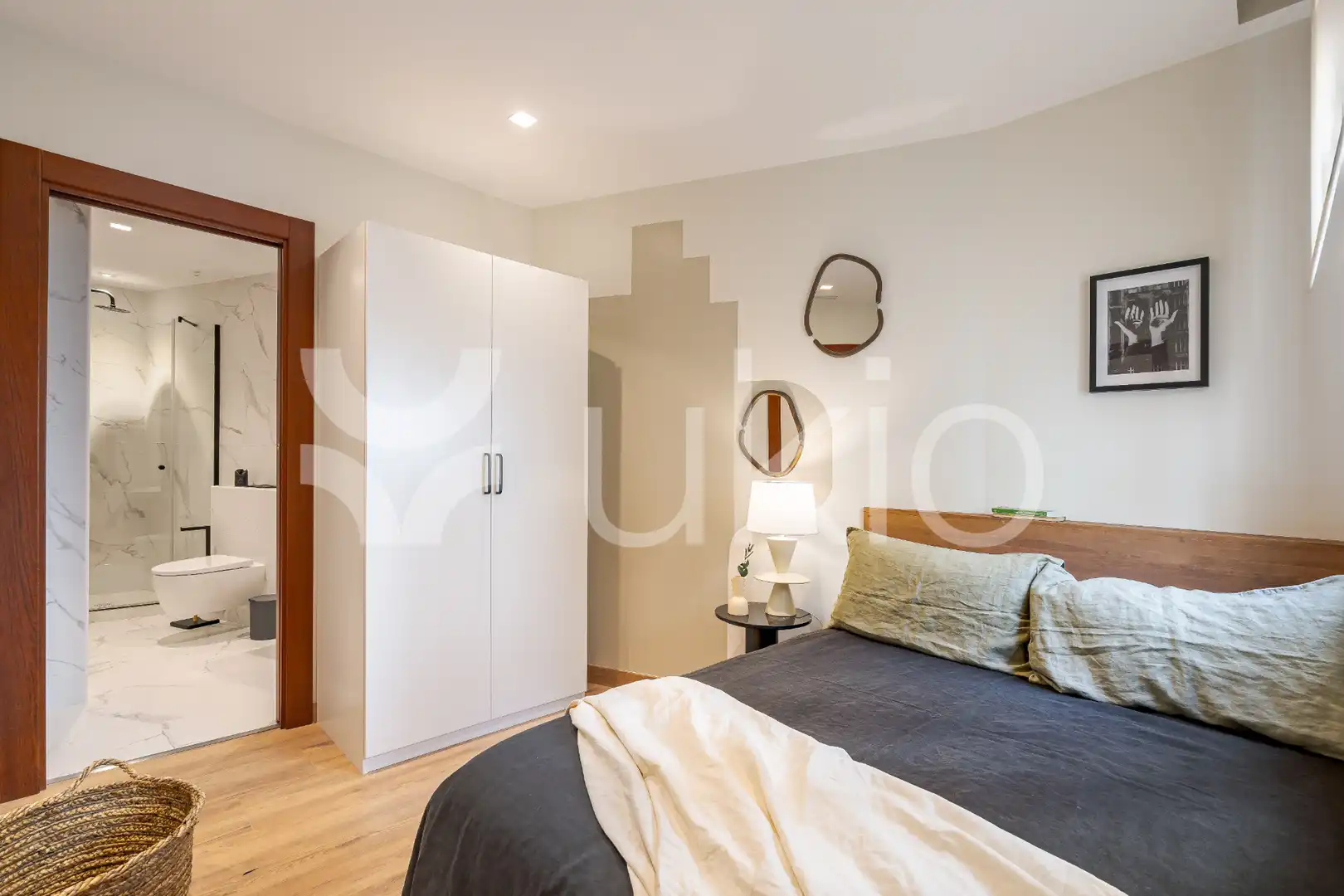 Habitación de Apartamento de alquiler en Madrid con Aire acondicionado, Calefacción y Terraza