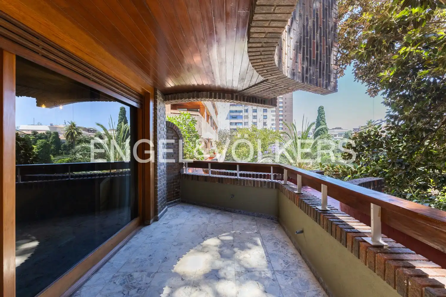 Terraza de Piso de alquiler en Valencia con Aire acondicionado, Calefacción y Terraza