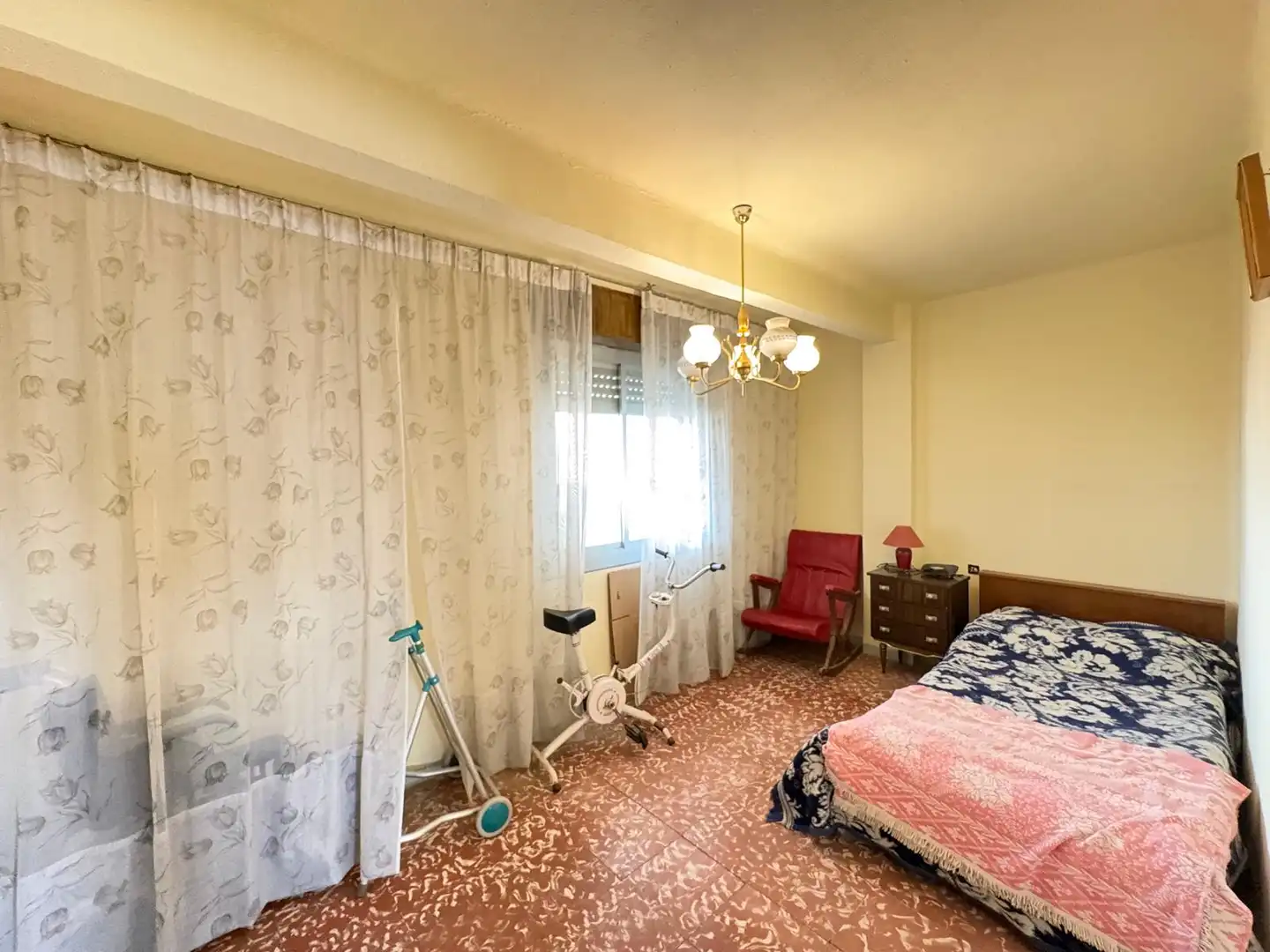 Bedroom of Flat for sale in Alicante / Alacant  with Terrace and Furnished