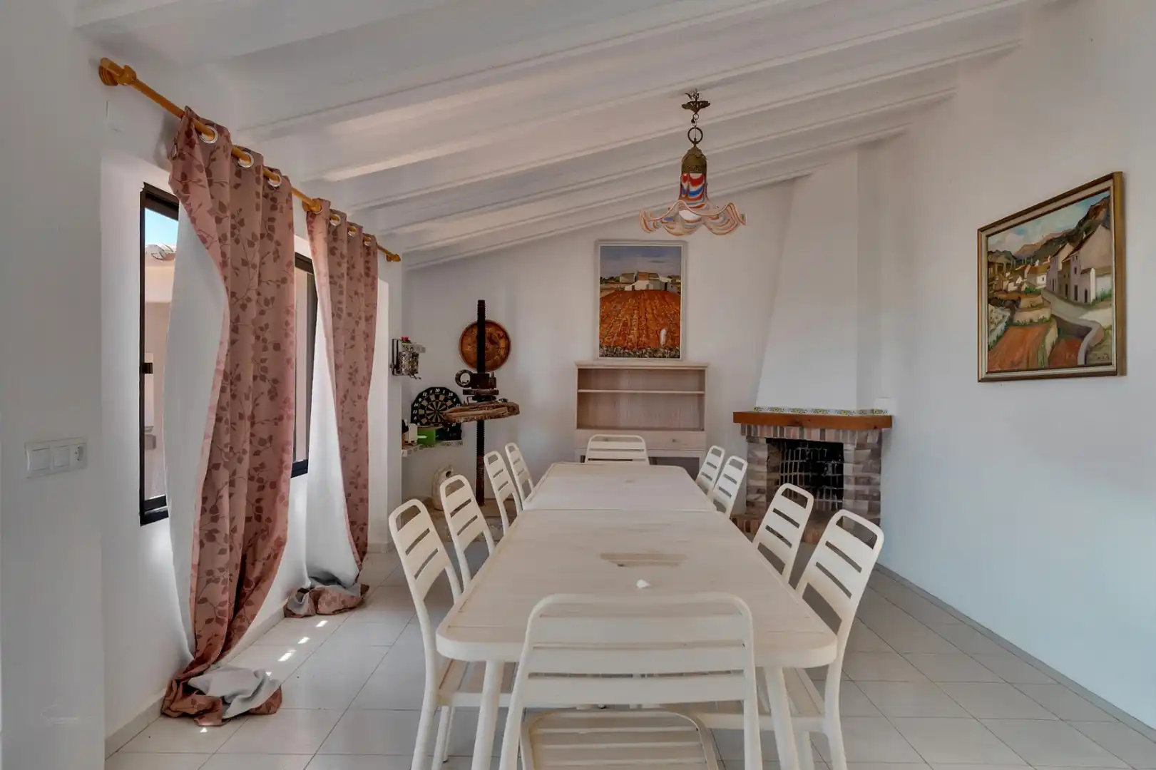 Dining room of Houses for sale in Jávea / Xàbia  with Air Conditioner, Heating and Private garden