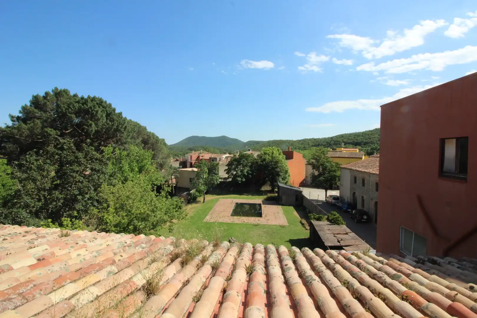 Terrasse von Haus oder Chalet zum Verkauf in Maçanet de Cabrenys mit Terrasse und Schwimmbad