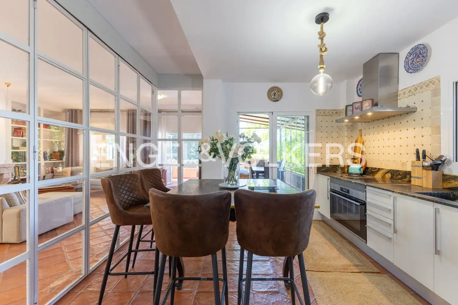 Kitchen of Houses for rent in Riba-roja de Túria  with Air Conditioner, Heating and Private garden